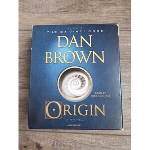 Origin Dan Brown Audiobook 15 CD Set Unabridged Robert Langdon Paul Michael